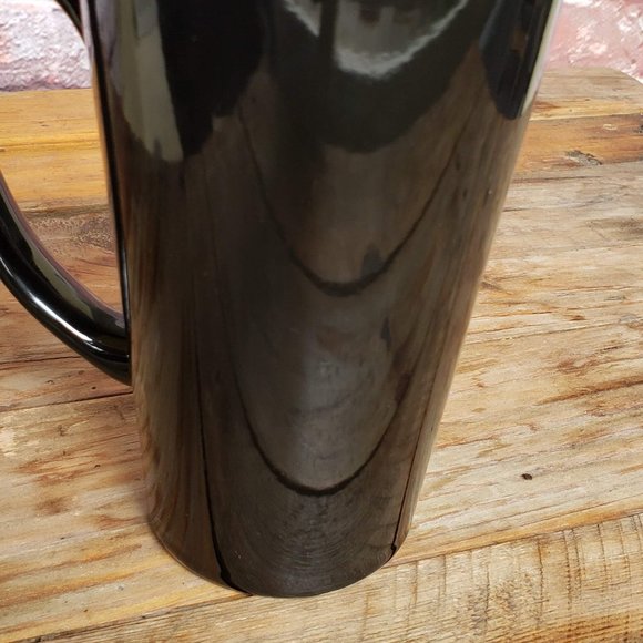 Dean & Deluca Napa Black Tall Coffee Mug 16 Ounce - Picture 4 of 5